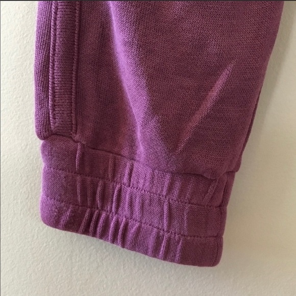 Free People Movement Back Into It Merlot Joggers Pants Sz Med - Picture 4 of 6